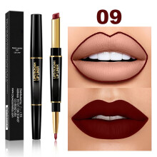 (I) Lipstick Lip Liner Lip Liner Stain Lip Liner And Lipstick Combo Set Lip Liner Pencil-in-1 Lipstick And 24h Lip Liner Set