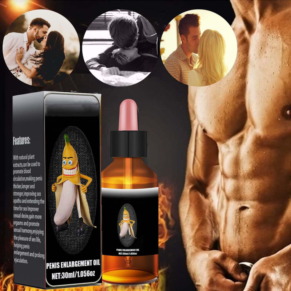(Multicolor) Male External Private Parts Care Massage Oil Men's Exercise Oil 30ml
