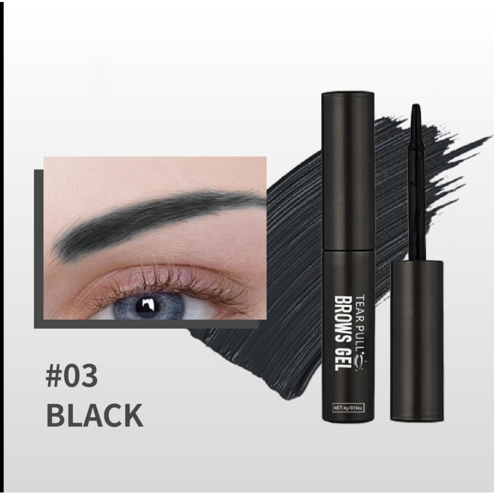 (C) Tear-off Eyebrow Glue Tear-off Eyebrow Dyes Long-lasting Makeup Sweat-proof And Waterproof Easy To Color And Does Not Fall Off 4g