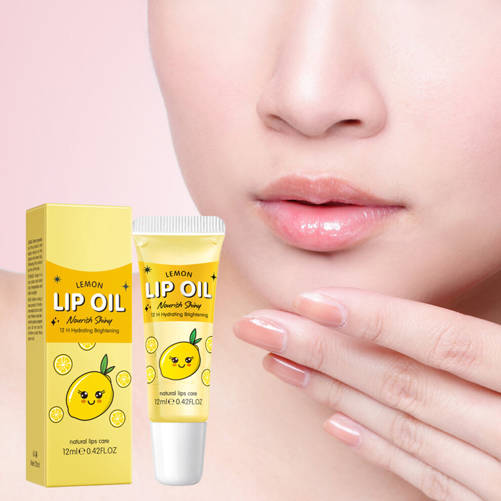 (A) Moisturizing And Brightening Lip Oil Lip Cracking Moisturizing Lipstick