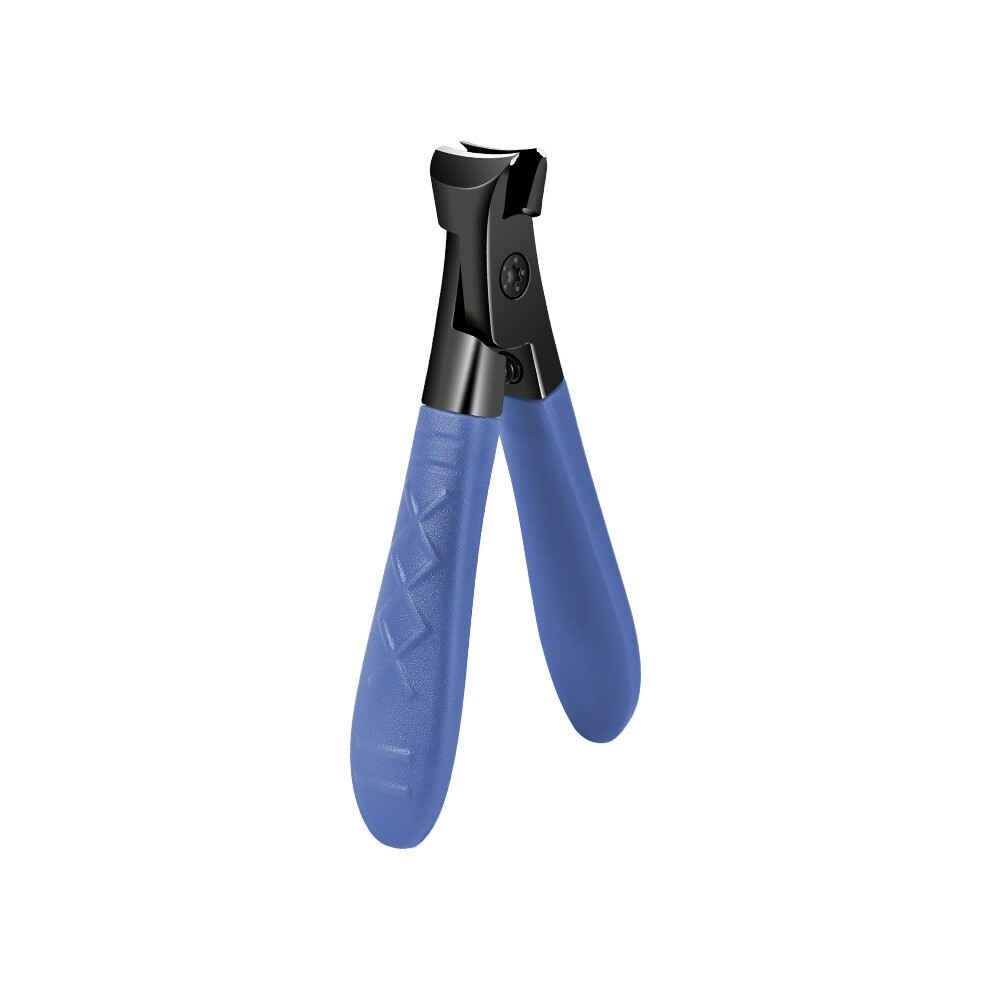 Blue (Blue) Spatter Nail Clipper With Large Mouth For Household Nail Clippers