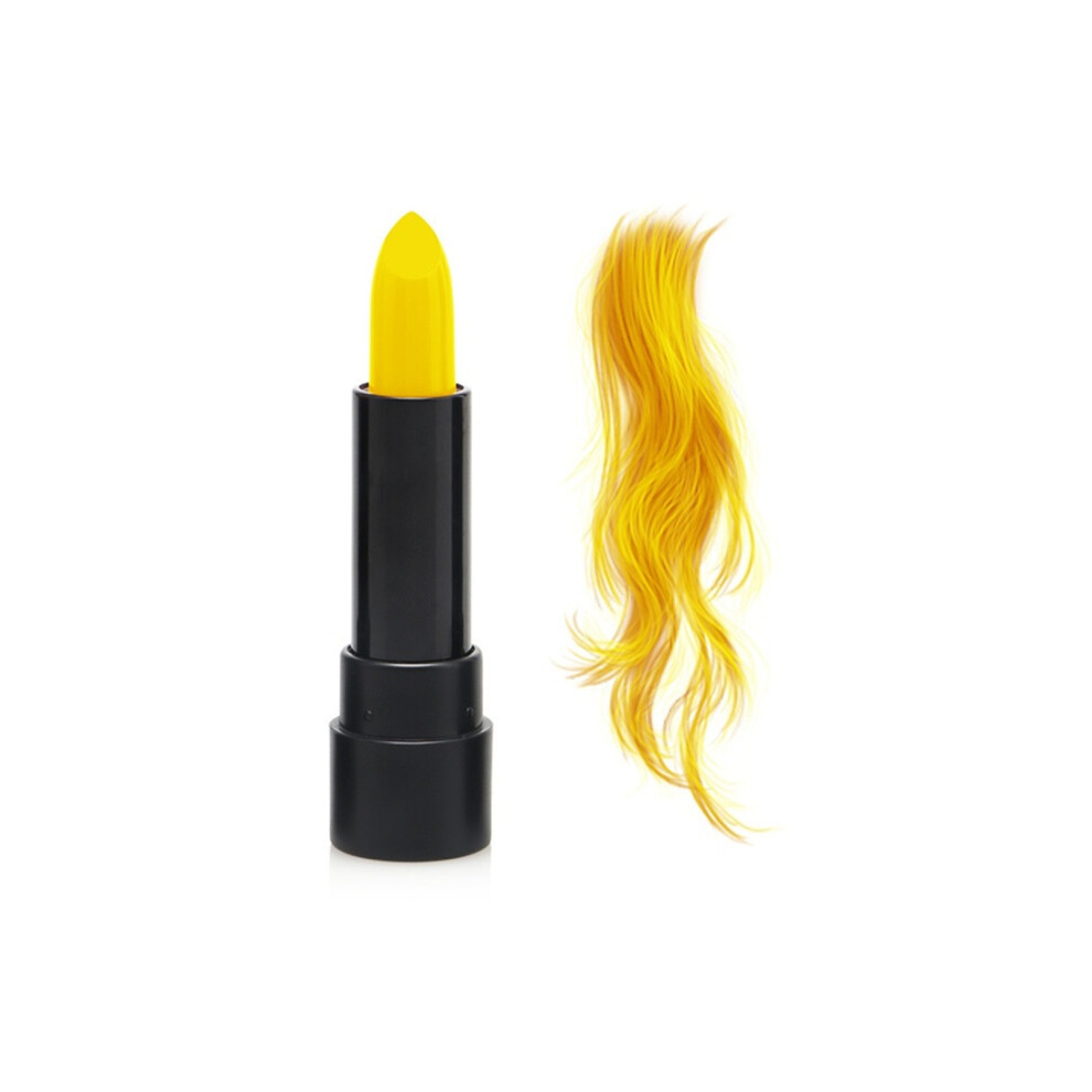 (A) 6 Color Hair Temporary Hair Color Dyeing Salon Colorful Stick Chalk