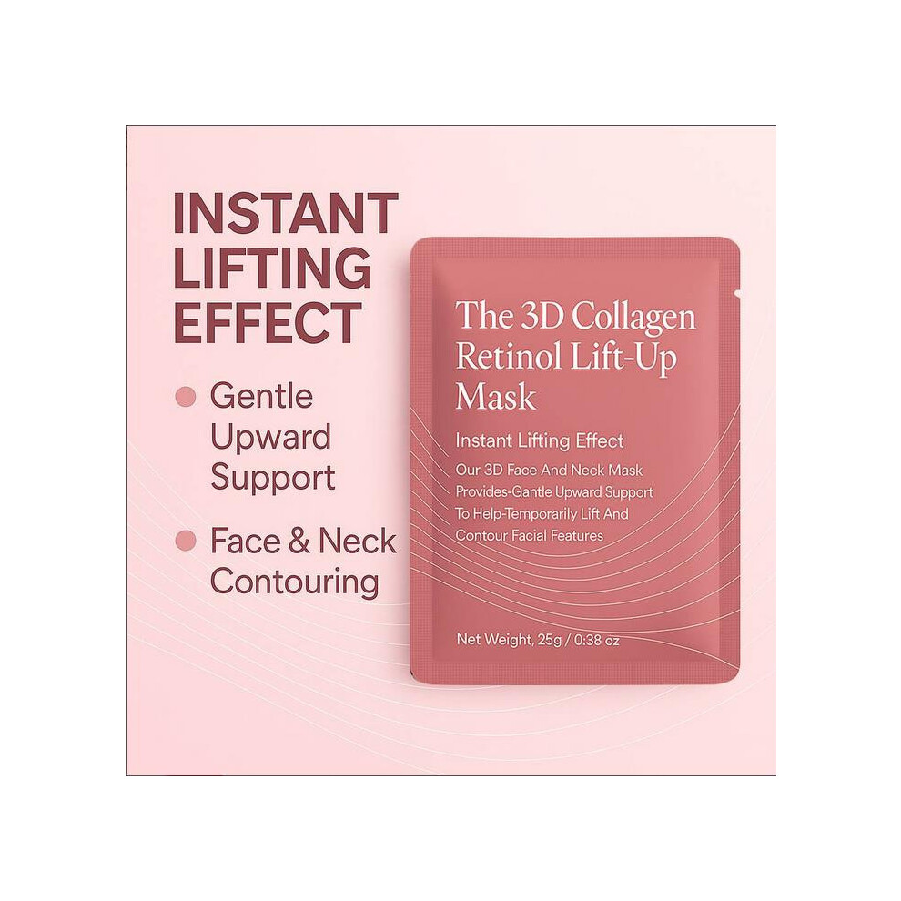 Pink (Pink) Collagens Moisturizing Mask Crystal Split Mask Jelly Color Dissolvable Mask 136Ml