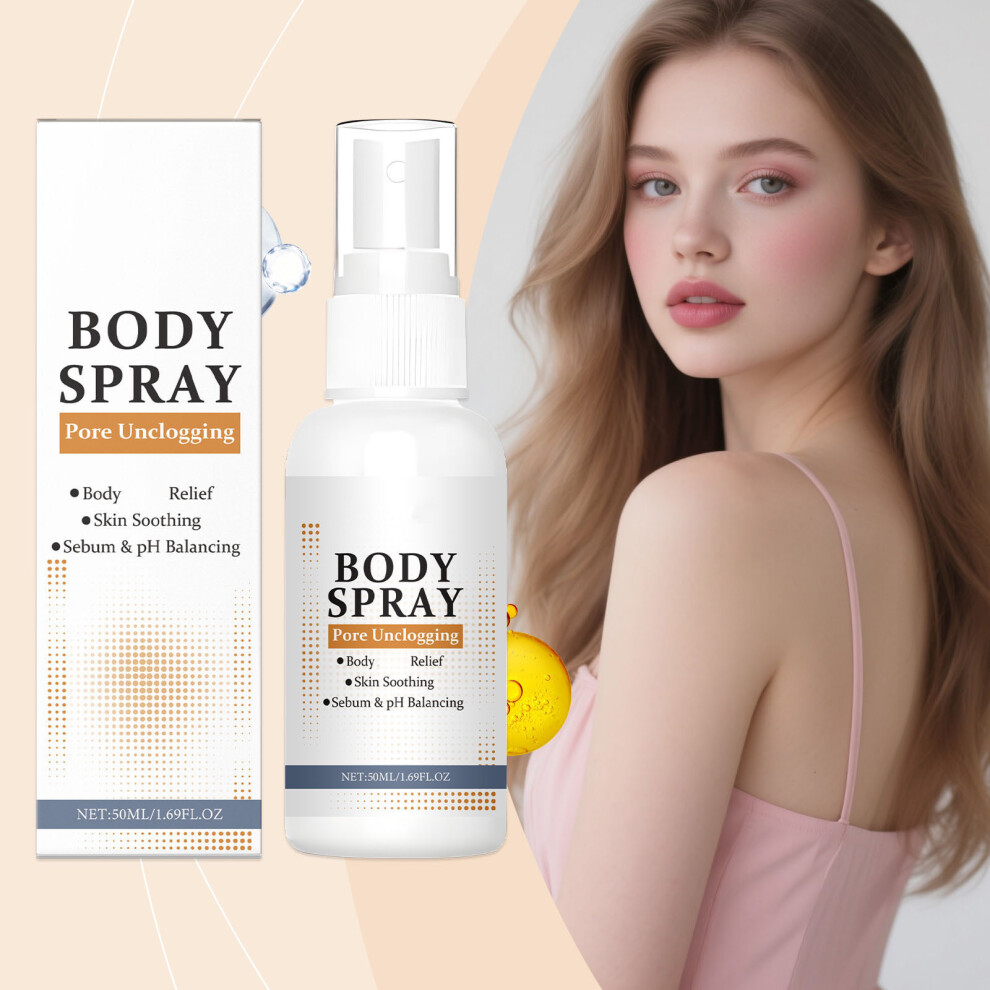 (White) Body Care Spray Gentle Care Body Spray 50ml