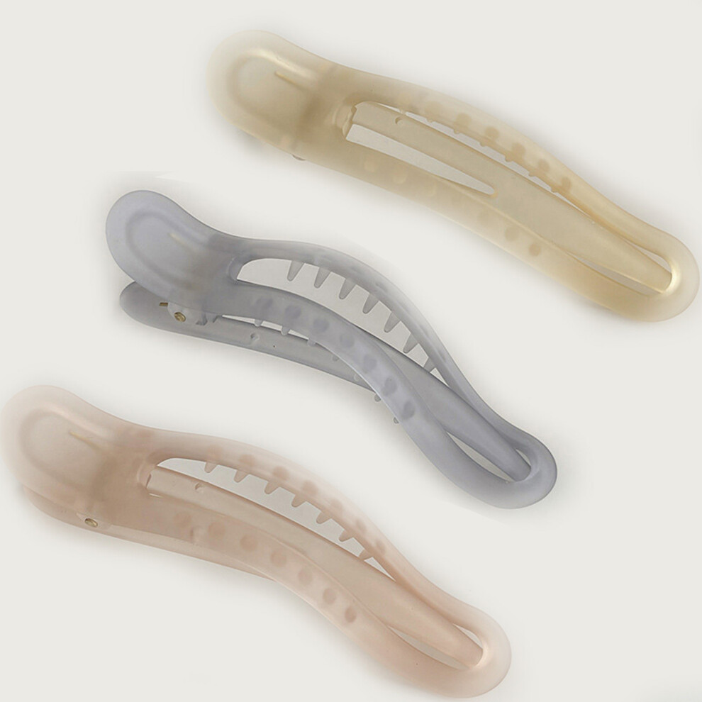 (C) Flat Hair Clips For Women Girls 2025  Flat Claw Clip And  Bill Hair Clips For Thick Hair  Bill Jaw Clips Hair Styling Accessories