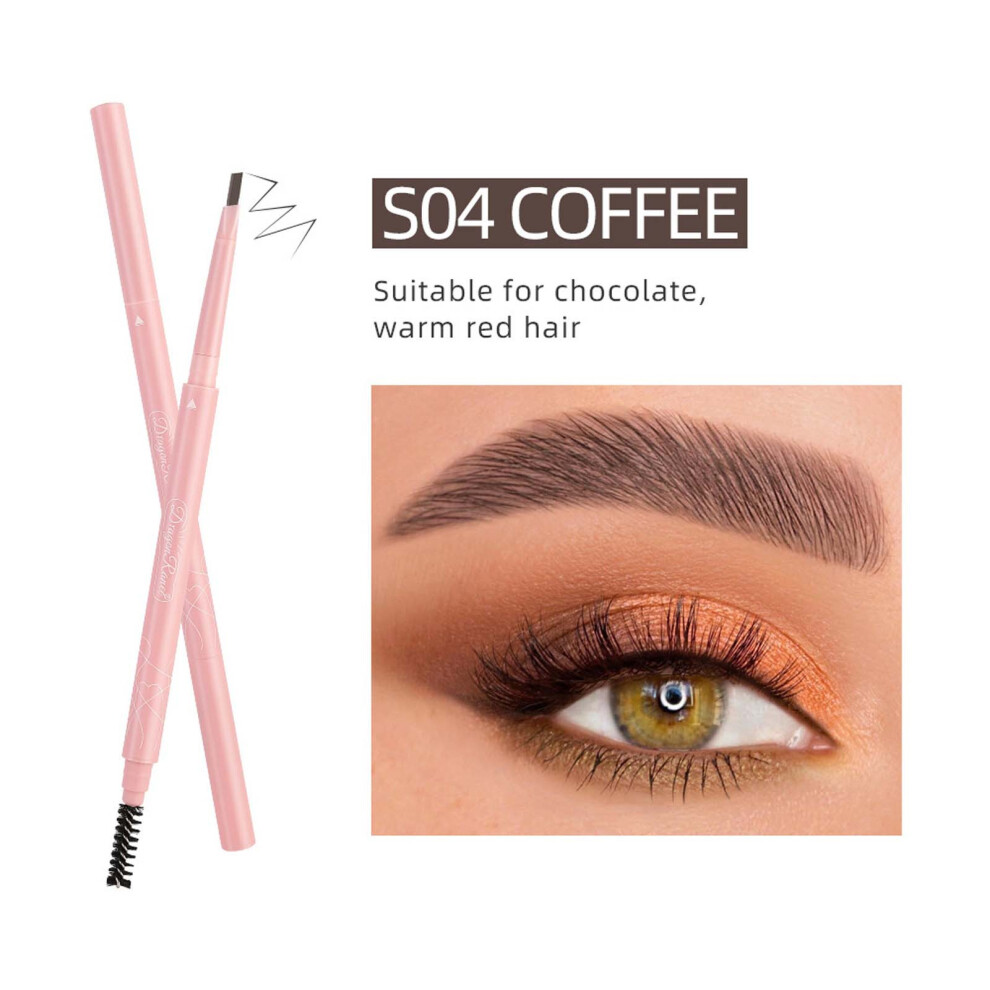 (Multicolor) Double Ended-fine 0.15cm Eyebrow Pencil, Long-lasting  Eyebrow Pencil
