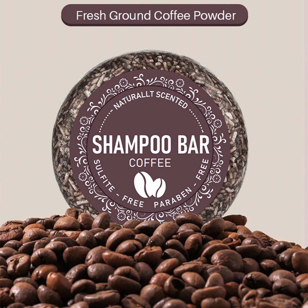 (Black) Green Mint Shampoo Reduces Hair Frizziness And Makes Hair Smoother 60g