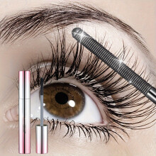 (Multicolor) Steel Pipe Eyelash Waterproof Sweat Non Smudging Curling Eye Black