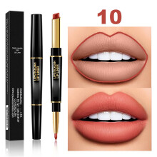 (J) Lipstick Lip Liner Lip Liner Stain Lip Liner And Lipstick Combo Set Lip Liner Pencil-in-1 Lipstick And 24h Lip Liner Set