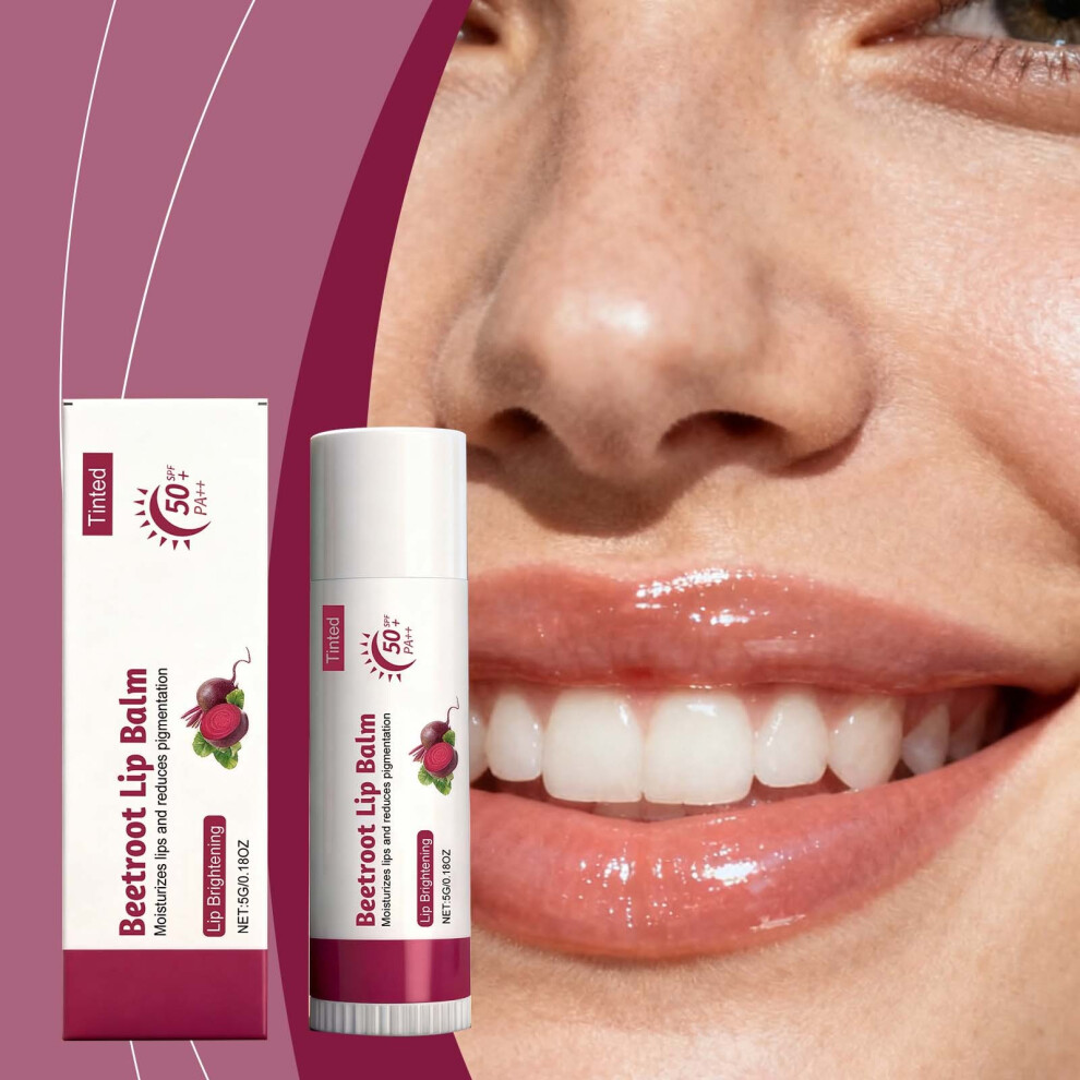 Pink (Pink) Beet Nourishing Lipstick Brightens And Moisturizes Lips Removes Dead And Deeply Moisturizes Lipstick 5G