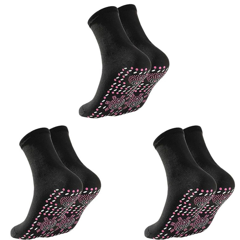 Black (Black) Heating Comfortable Elastic To Penetration Heating Warm And Cold