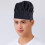 Mushroom Style Kitchen Restaurant Hat Chef Cap Cook Cap (Black) 3