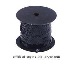 Paillettenapplikation Pailletten Für Diy-Kleidung Black