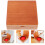 Inkpad Box Paste Container Desktop Vintage Wooden Stamper Storage Case 3