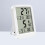 Hygrometer Großer Bildschirm Weiß 11
