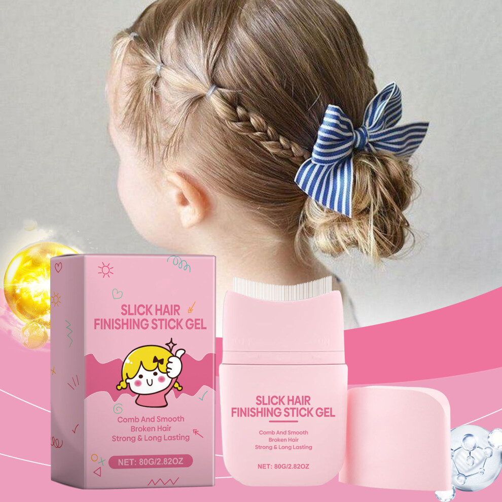 White/Cream () Hair Styling Tidying Up Broken Hair Bangs Shaping Nourishing Glossy Confident Antis-Statics