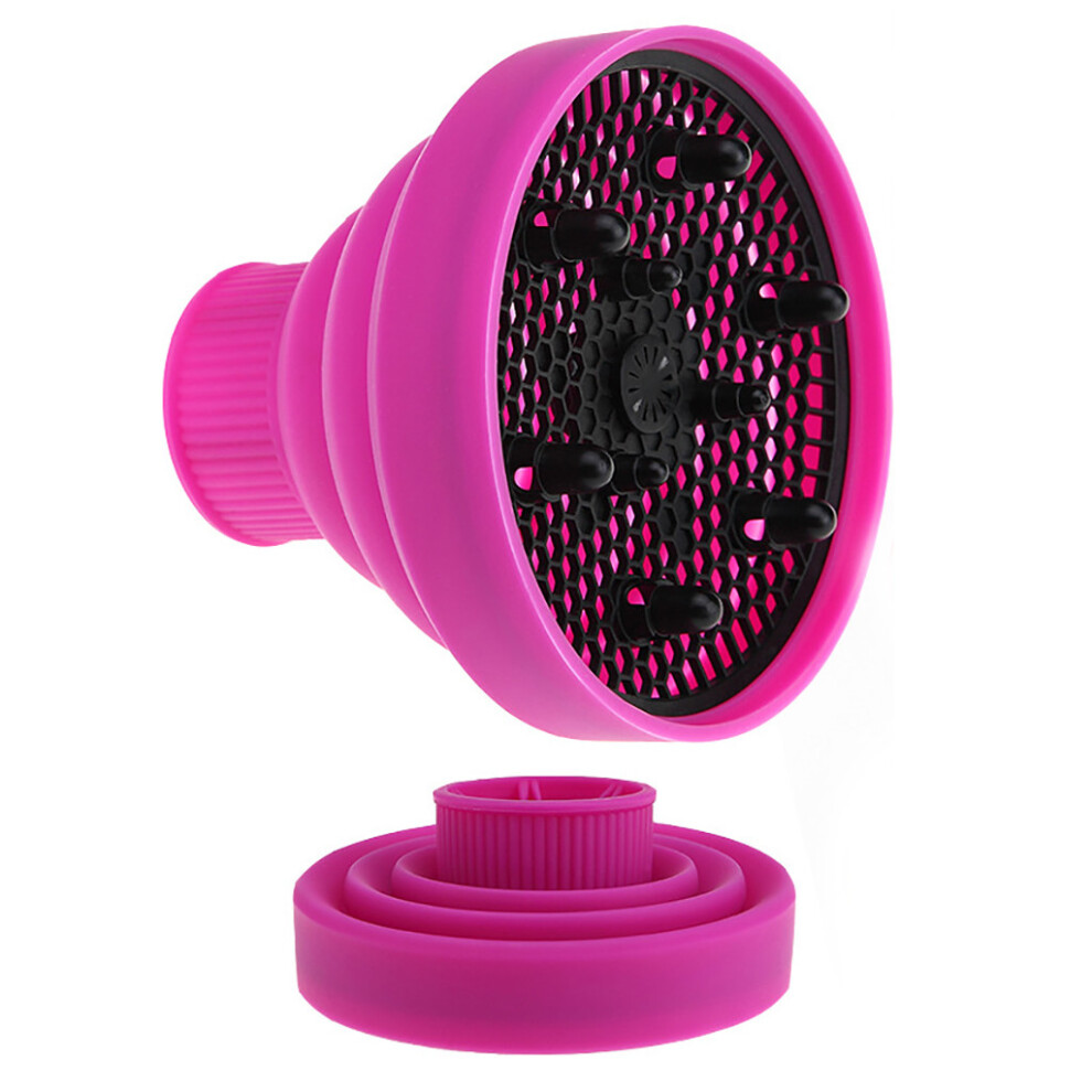 Pink (Pink) Hairdressing Dryer Diffuser Blow Blower Nozzle Salon Hair