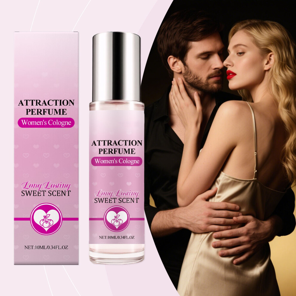 (Pink) Ball Perfume Floral Cologne Fresh And Elegant  Convenient To Carry Around And Lasting 10ml
