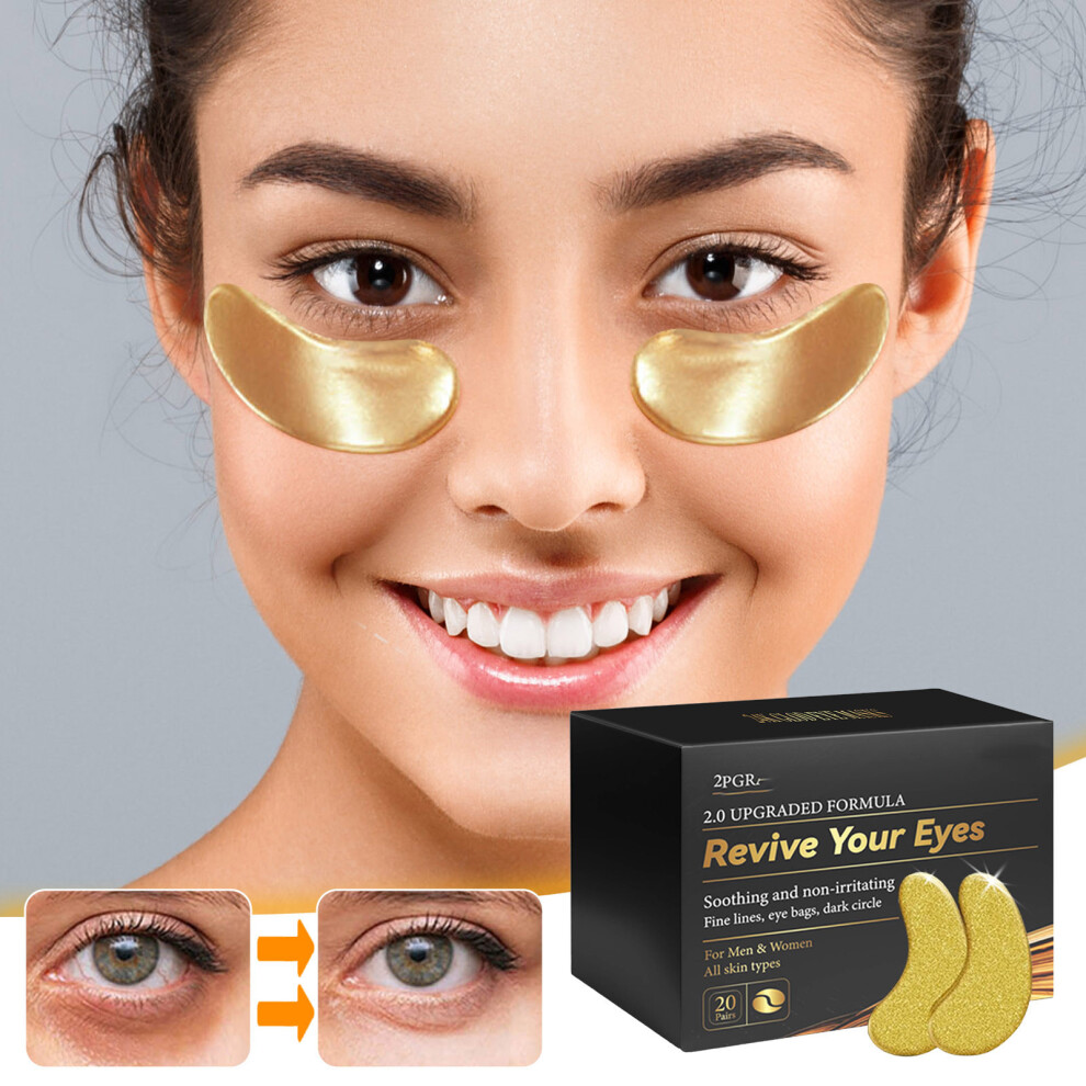 (Multicolor) Golden Eye Patch Nourishes Moisturizes And Lightens Dark Circles