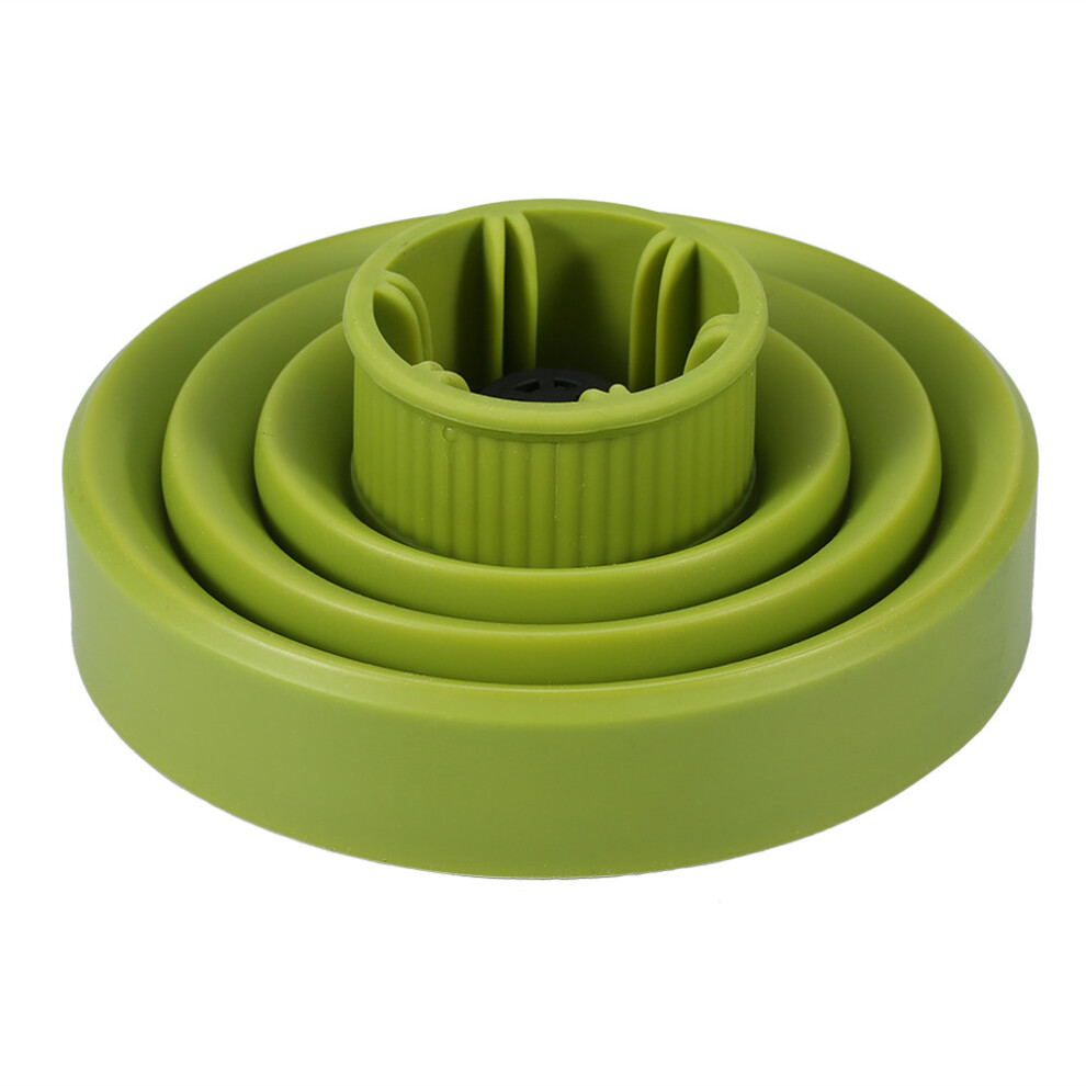 Green (Green) Blower Hairdressing Salon Curly Hair Dryer Folding Diffuser Cover