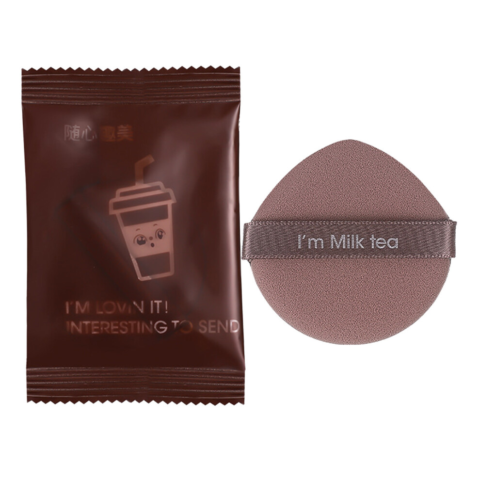 Brown (Brown) Cushion Puff Non-Latex Wet And Dry Sponge Puff Makeup Tool