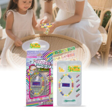(Multicolor) DIY Bead Bracelet Toys For Children Safe Materials Craftsmanship Fine Motor Training Holiday Gifts Parent-child Interactive Puzzle Toys