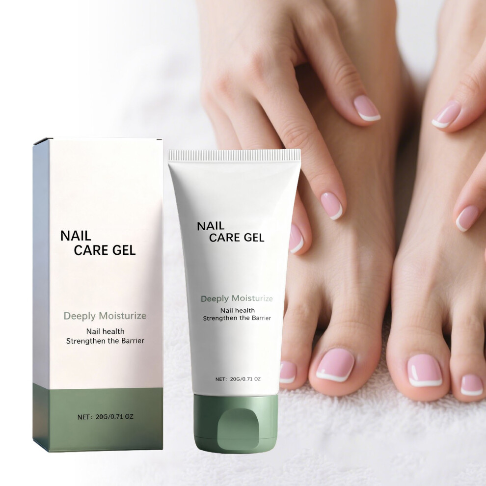 White (White) Nail Care Gel Strong And Tough Nail Nourishing And Moisturizing Plant Nail Care Gel 20G