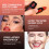 (Multicolor) Multi Functional Makeup Set, Five Lipstick, Eye Shadow, High Combination, Multi Color 2