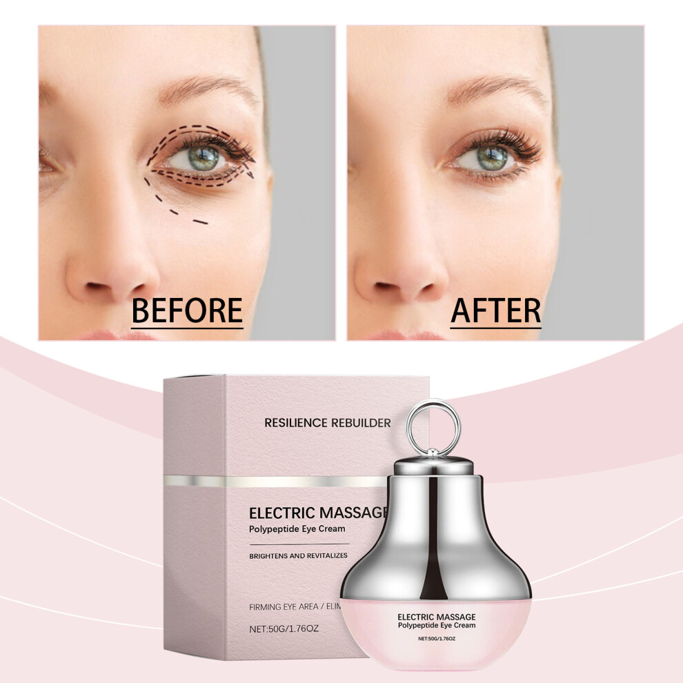 Pink/Cream/Dark () Massage Eye For Firm Fine Lines Tired Eye Refreshment With Gentle Vibration For Firming Moisturizing
