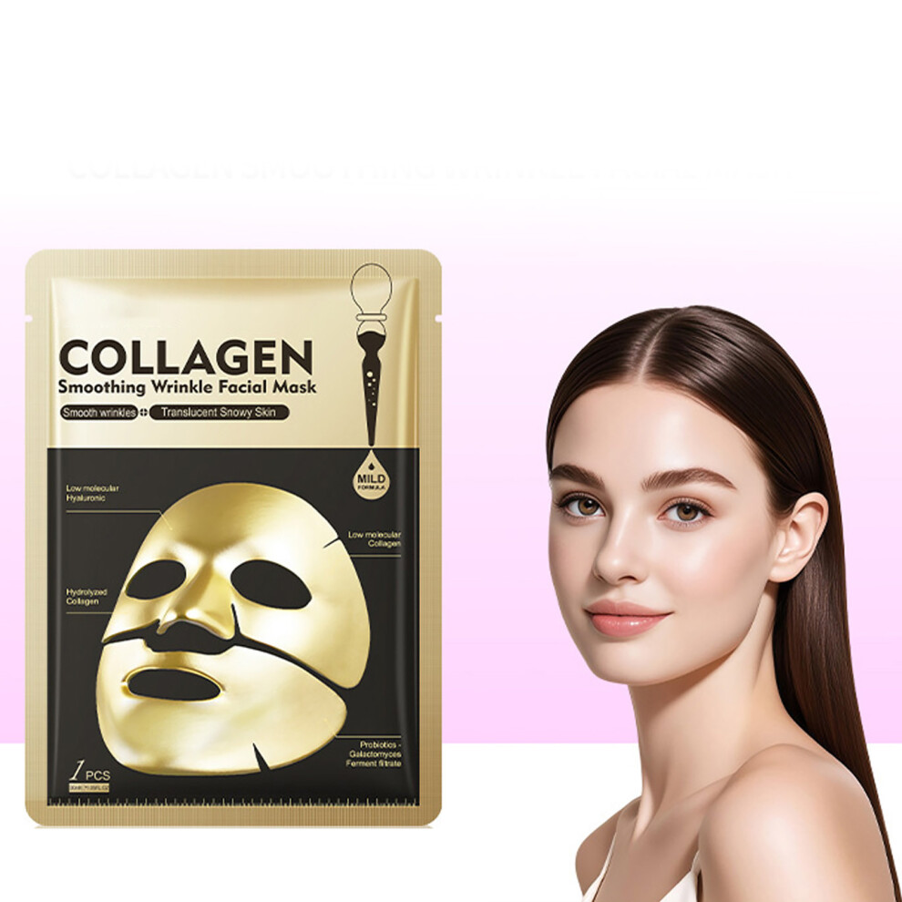 (Multicolor) Collagens Moisturizing Mask Crystal Split Mask Jelly Color Dissolvable Mask