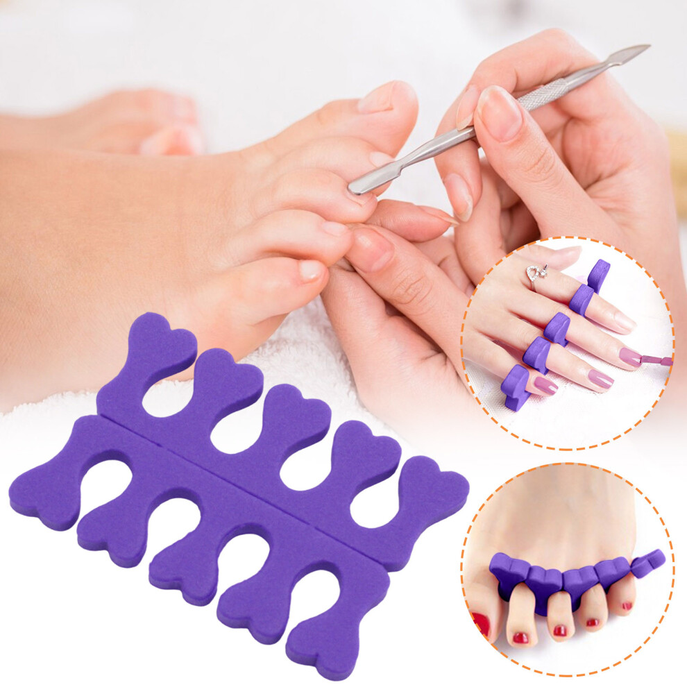 (B) Manicure Pedicure Men's And Women's Manicure Nail Polish Separator