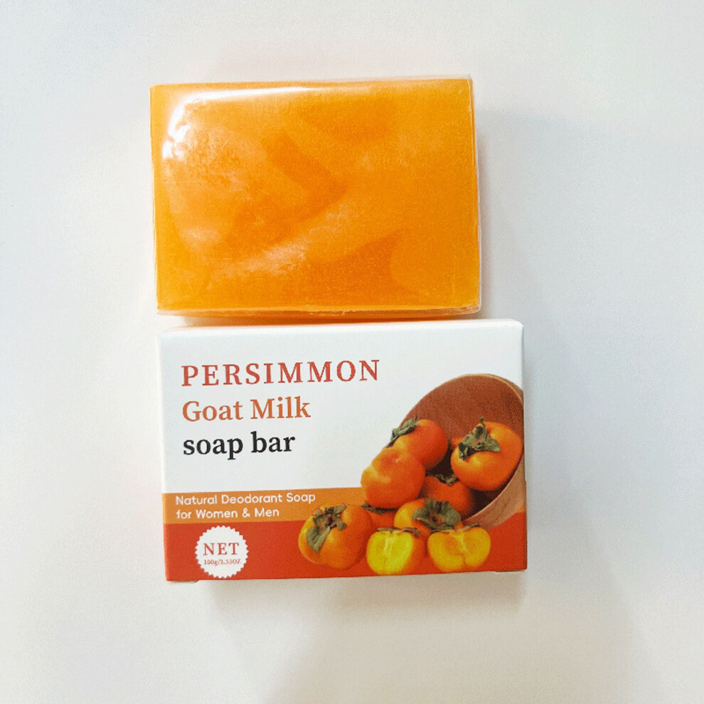 White (White) Body Deodorizing Soap Removes Dirt Oil Without Tightness Persimmon 100G