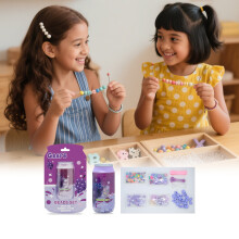 (Multicolor) Cute Children's DIY Bead Bracelet Toy Gift Box - DIY Bead Bracelet Gift Box Stylish And Novel Easy To Use Exquisite Packaging