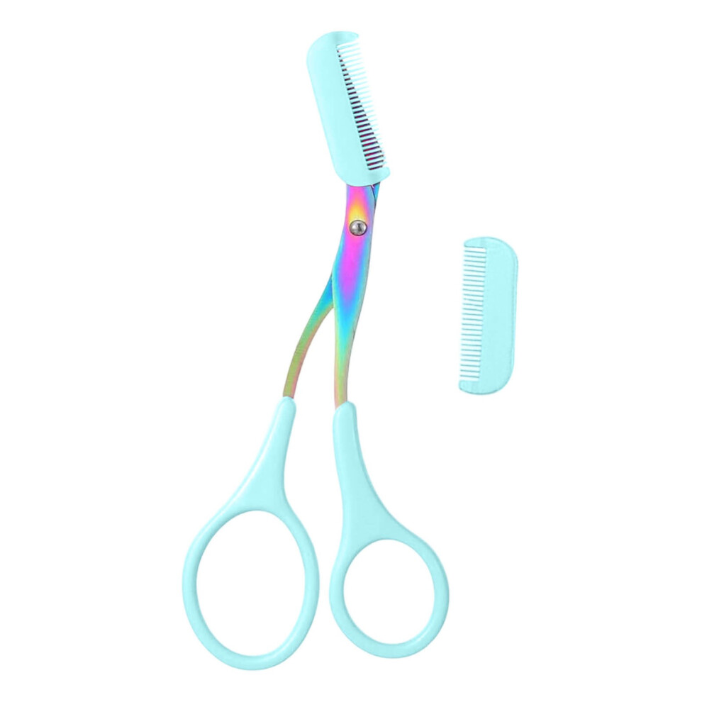 (F) Eyebrow Trimmers Scissor 2025  Eyebrow Scissors With Comb Precision Eyebrow Trimming Scissors Non- Eyebrow Cutter Hair Removal Eyebrow Scissors