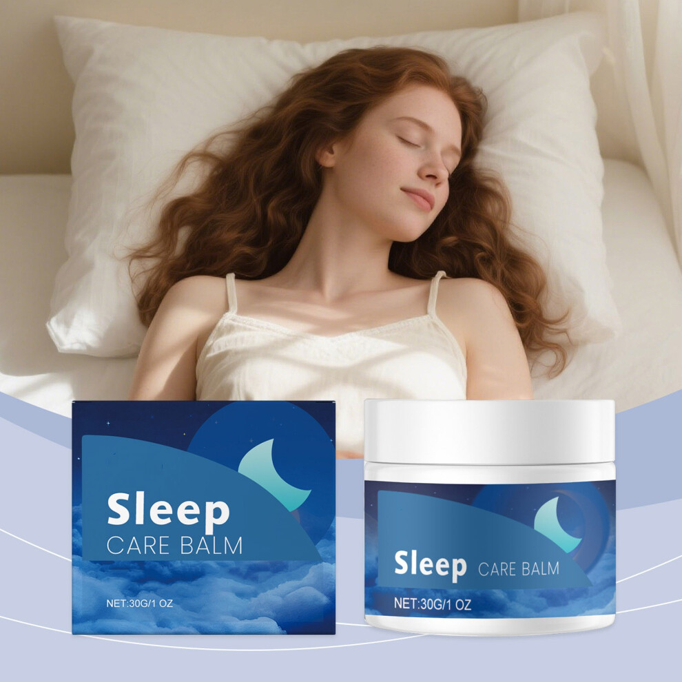 () Sleep Balm Nighttime Body Nourishing Soothing Care 30G Blue/Cream