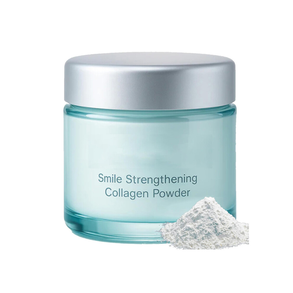 White (Multicolor) Teeth Tooth Powder Freshen Breath Reduce Odor Gentle Oral Care Cleansing 50G