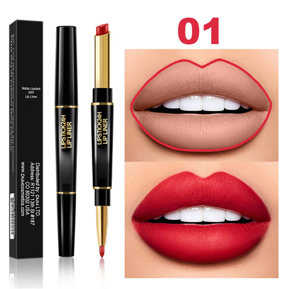 (A) -in-1 Lipstick Lip Liner Lip Liner Stain Lip Liner And Lipstick Combo Set Lip Liner Pencil-in-1 Lipstick And 24h Lip Liner Set