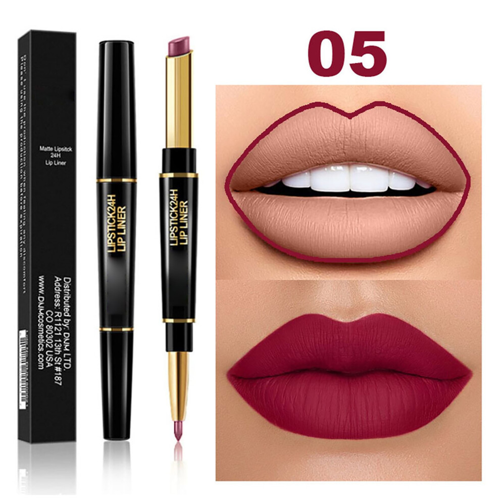 (E) -in-1 Lipstick Lip Liner Lip Liner Stain Lip Liner And Lipstick Combo Set Lip Liner Pencil-in-1 Lipstick And 24h Lip Liner Set