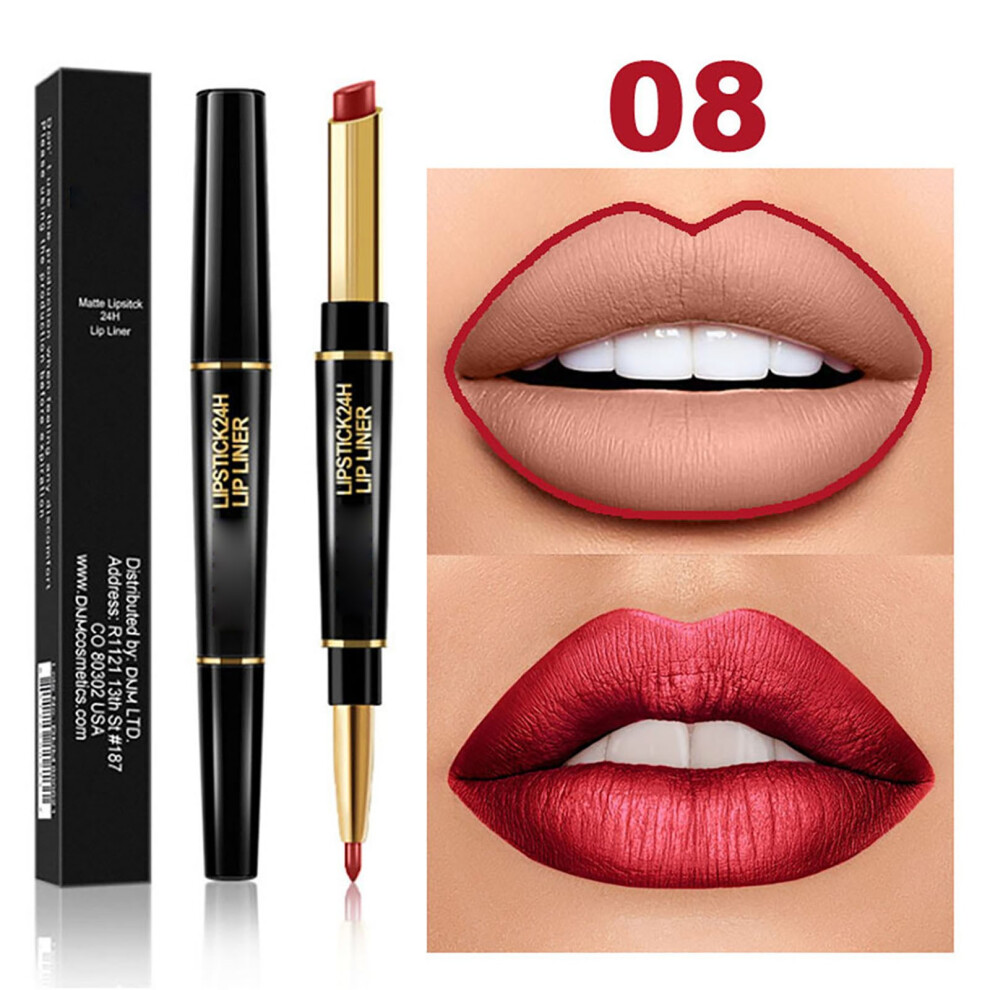 (H) -in-1 Lipstick Lip Liner Lip Liner Stain Lip Liner And Lipstick Combo Set Lip Liner Pencil-in-1 Lipstick And 24h Lip Liner Set