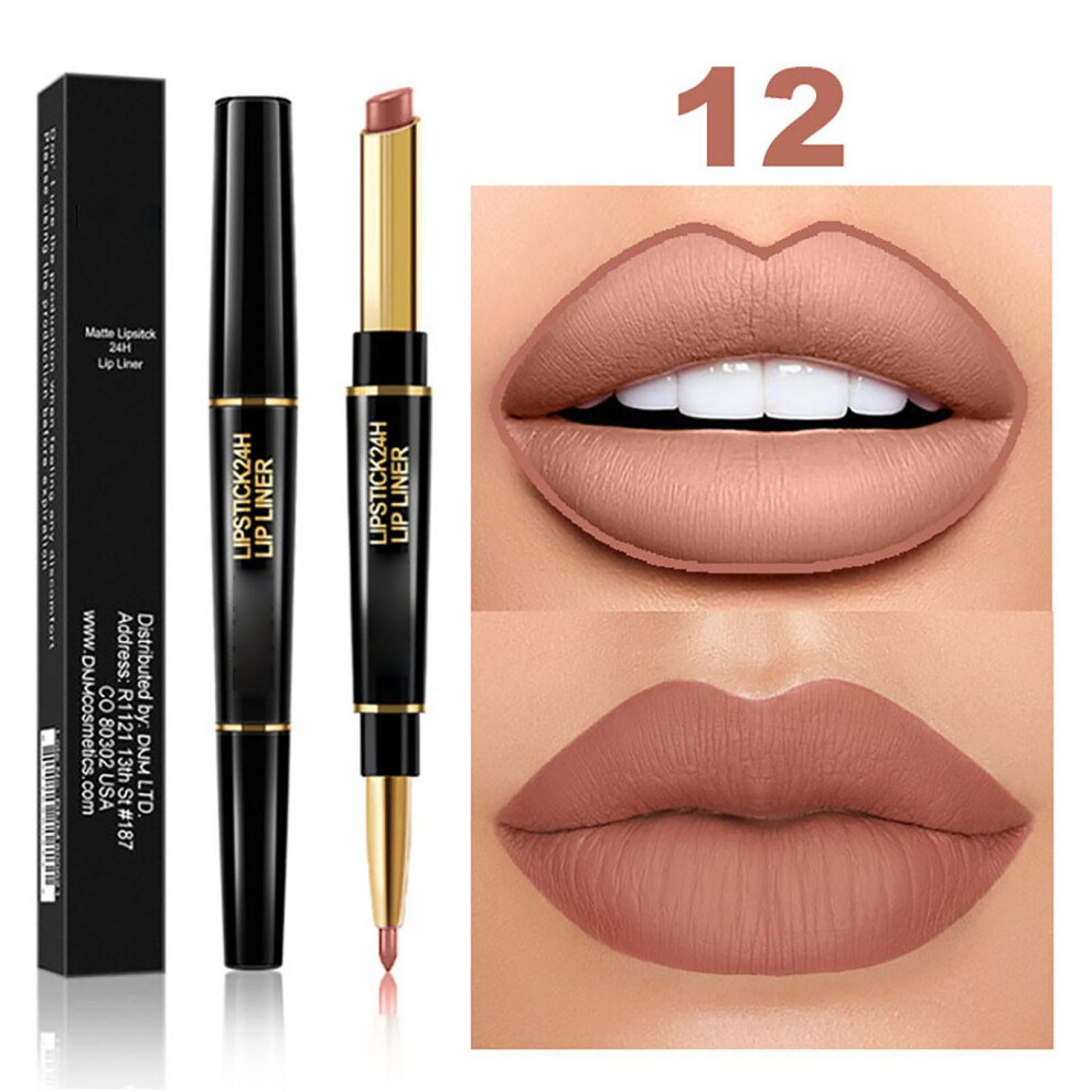 (L) -in-1 Lipstick Lip Liner Lip Liner Stain Lip Liner And Lipstick Combo Set Lip Liner Pencil-in-1 Lipstick And 24h Lip Liner Set