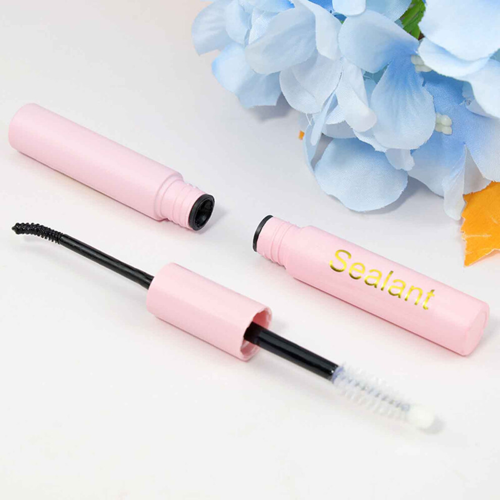 Pink (Pink) Cluster Lashs Glue For Cluster Eyelash Extensionsï¼Strip Eyelash Bonding And Extra Strong Hold 4Ml+4Ml