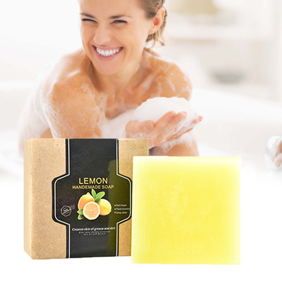 (Multicolor) Natural Facial And Body Soap Moisturizing Soothing And Cleansing Soap Suitable For All Types 100g