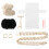 conjunto de material para bolsa de ponto cruz, kit diy 1