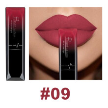 (I) Matte Lipstick Lip Liner Set Velvet Nude Lipstick Lip Liner-Long Lasting Non-stick Cup Stay On 24 Hours Liquid Lipstick 7.5ml