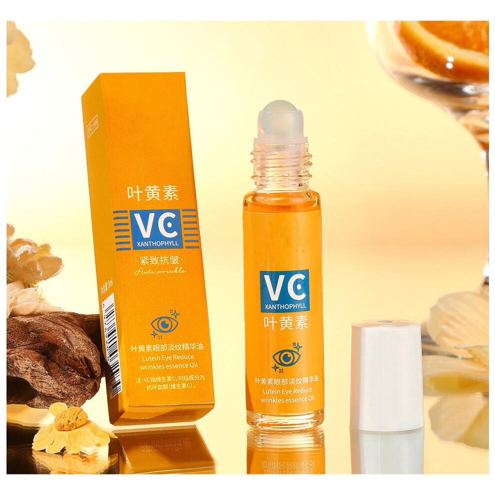 Yellow/Dark () 8Ml Lutein Eye Fading Essences Oil Lifting Firming Brightening Week Fading Fine Lines Circles
