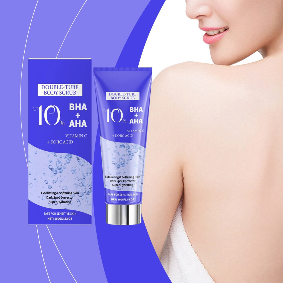 Blue (Blue) Body Scrub Exfoliating Body Scrub For Keratosis Moisturizing Body Care Products Cleansing