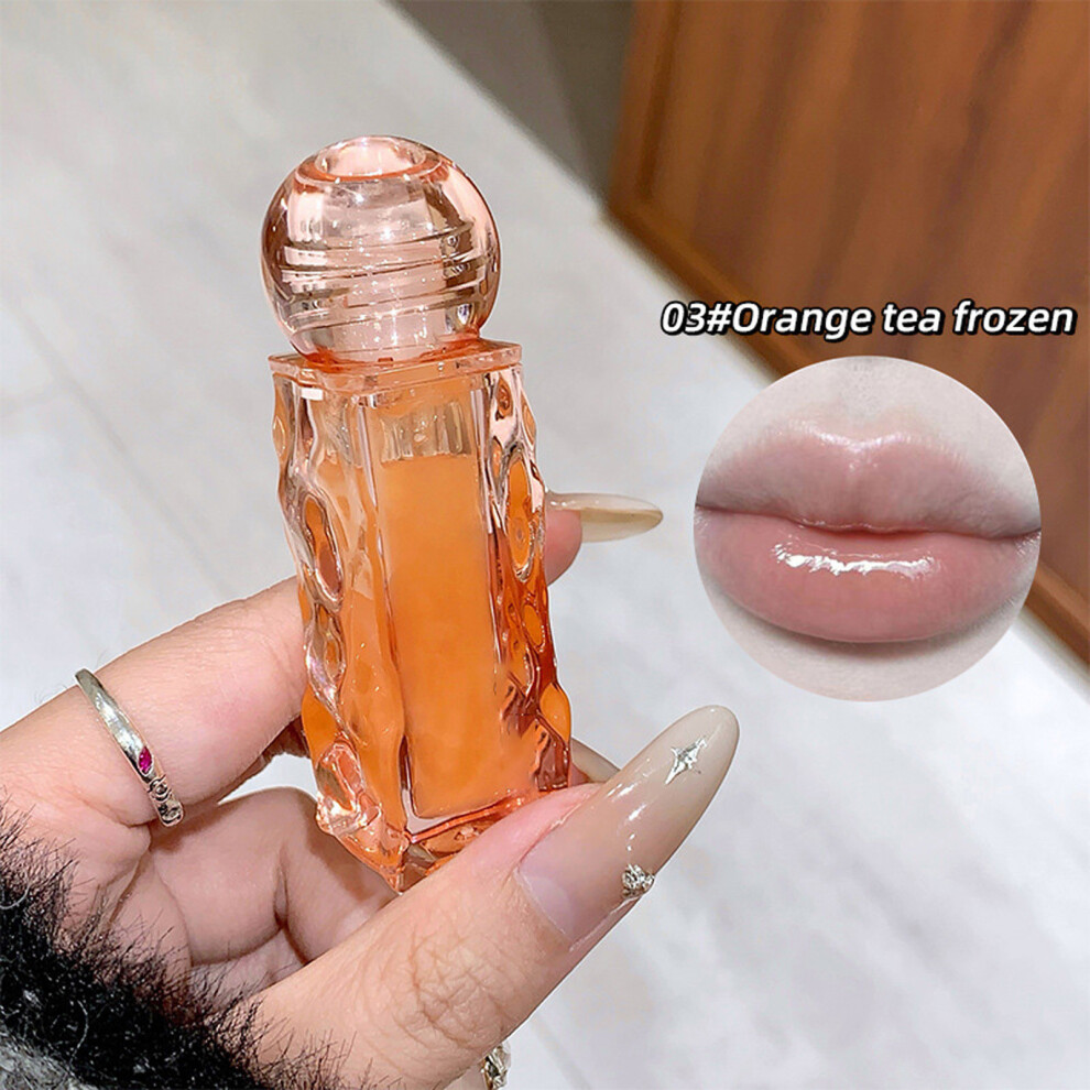 (C) Shiny Tinted Lip Gloss - Hydrating And Glossy Lip Plumper With Variety Of Tempting Shades For Fuller Attractive Lips