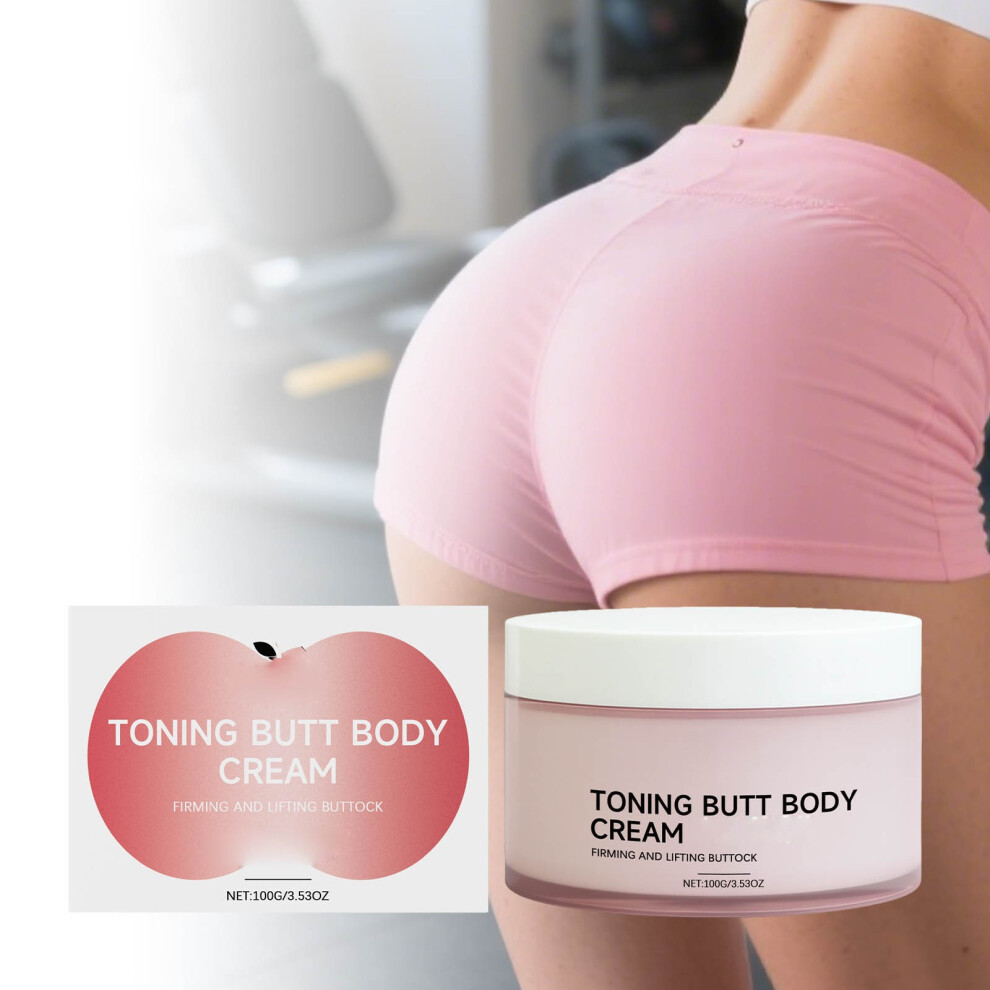 Pink/Cream () Elasticity Care Lotion Nourishing And Moisturizing Body Milk Buttocks Firming And Lifting Body 100G