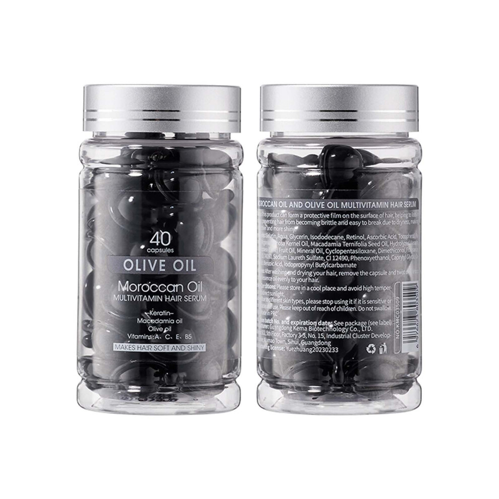 (D) Hair Oil With For Split Ends Keratin Hair Moisturizing Conditioner Repair For Dry Or Damaged Hair Of All Types 40ml