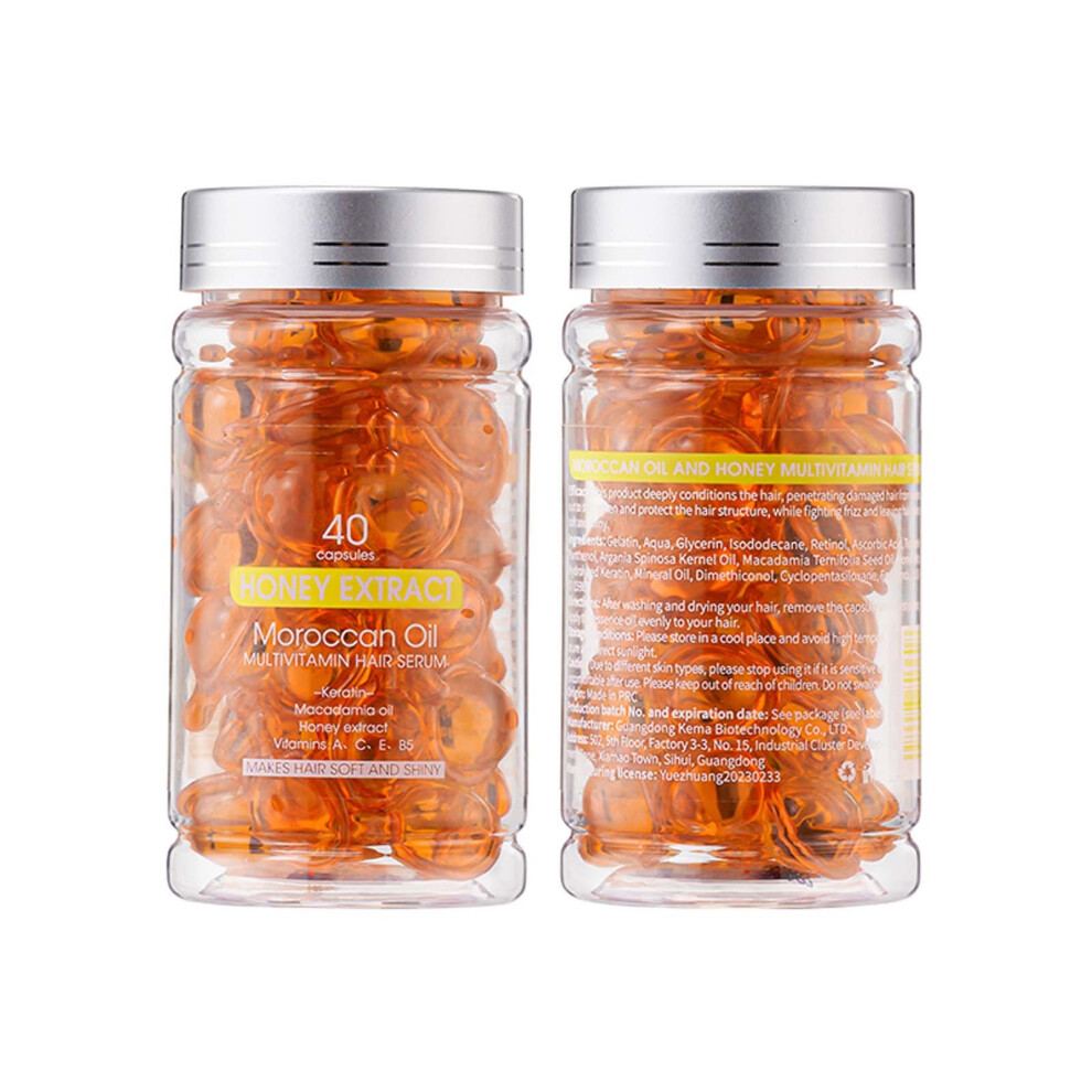 (B) Hair Oil With For Split Ends Keratin Hair Moisturizing Conditioner Repair For Dry Or Damaged Hair Of All Types 40ml